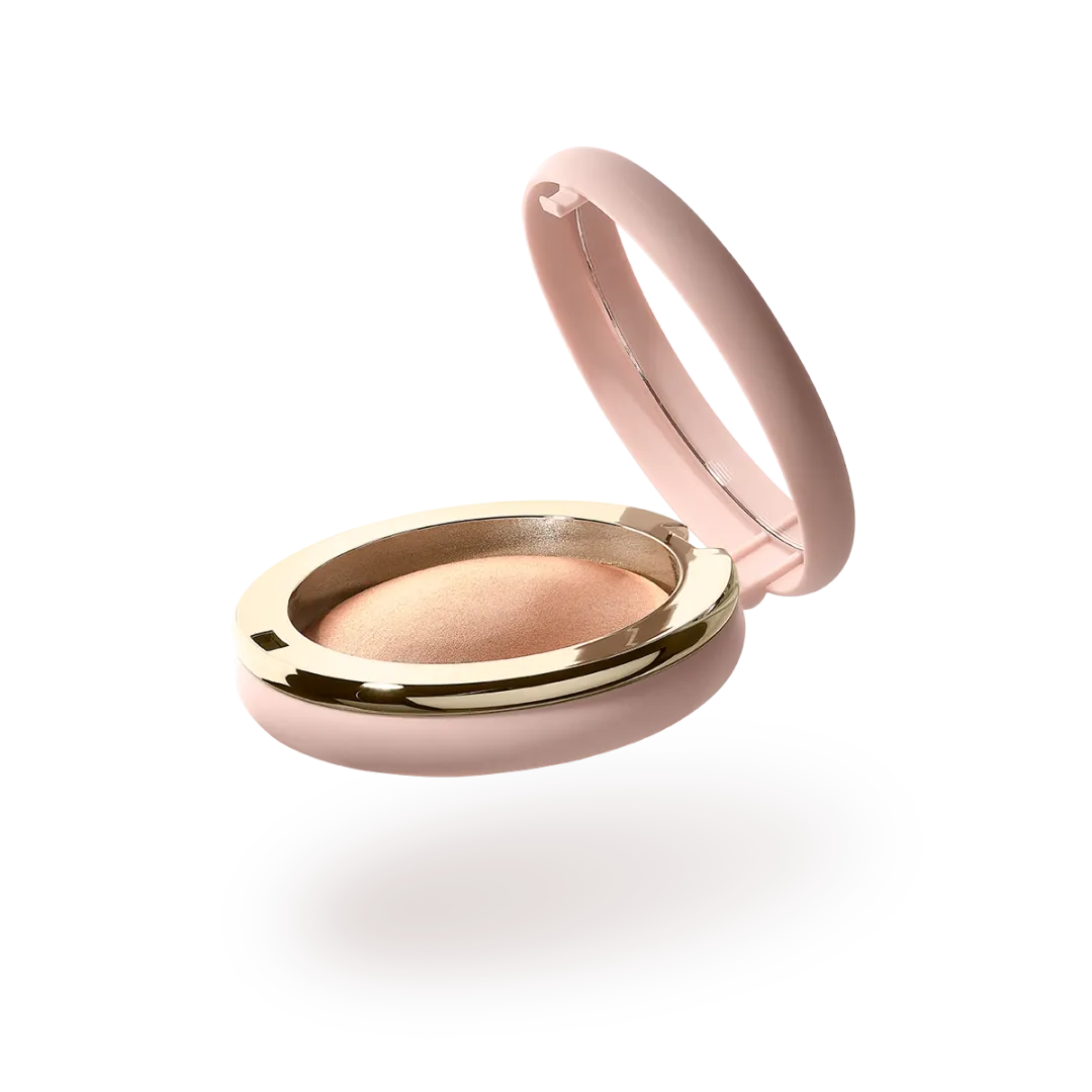 KIKO MILANO Hug Couture Cheek Dewlight Highlighting Iluminador Glow 02 Caramel Caress