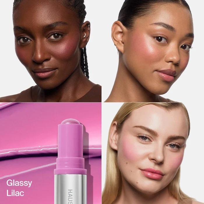 HAUS LABS BY LADY GAGA 
Color Fuse Longwear Hydrating Glassy Lip + Cheek Blush Balm Stick image 1