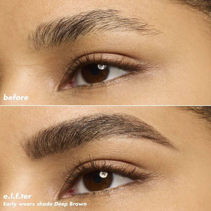 ELF Micro-Fine Brow Pencil – Lápiz De Cejas Waterproof De Punta Ultra Fina Con Cepillo