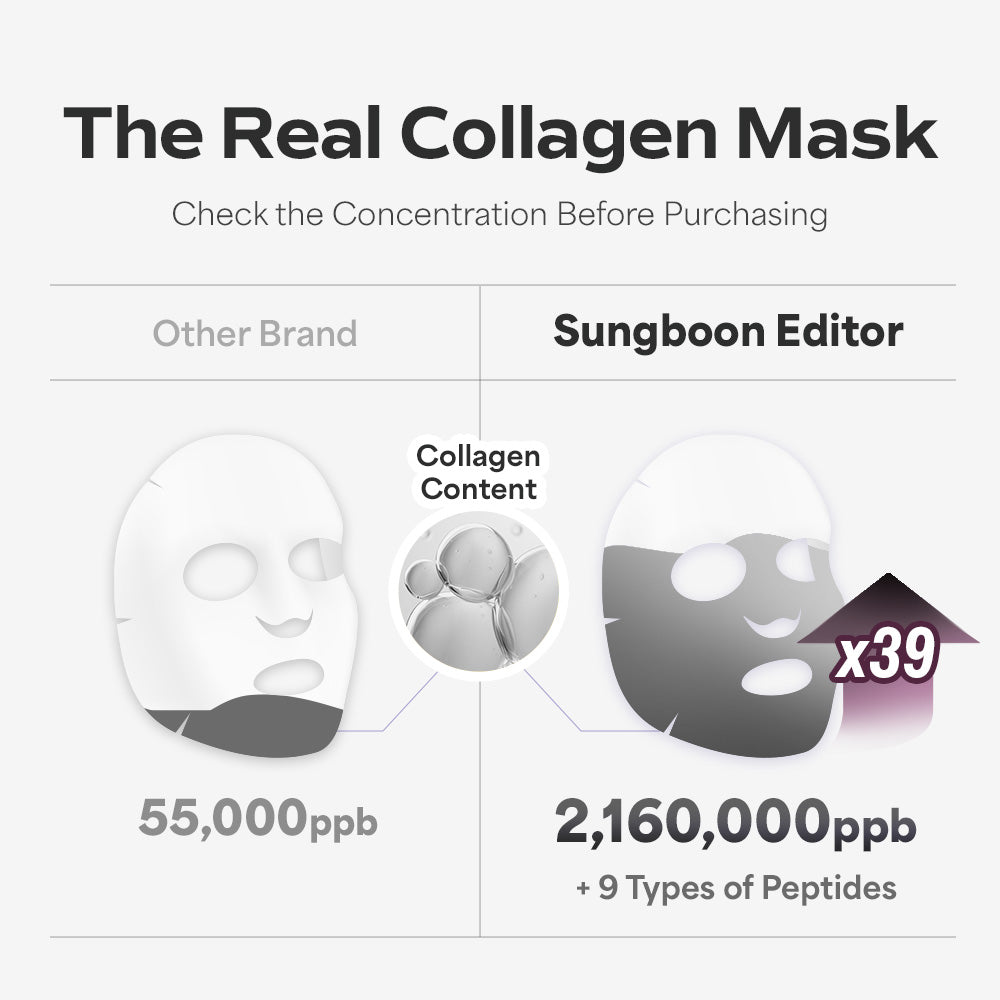 SUNGBOON EDITOR Deep Collagen Power Boosting Mask | Mascarilla Facial