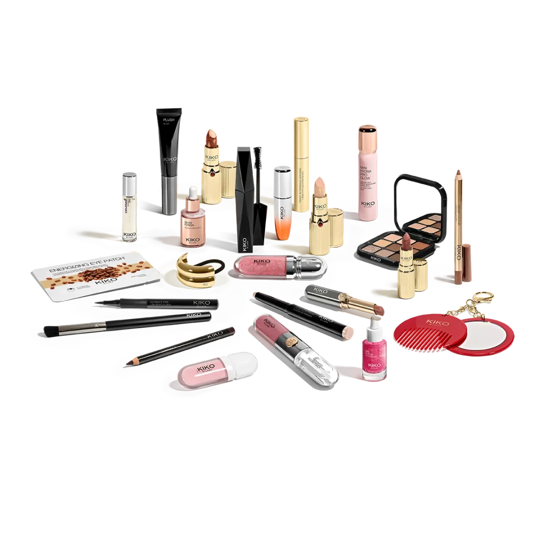 KIKO Milano Twist 'N Twinkle Holiday Advent Calendar 2026 – Calendario De Adviento Con 24 Productos De Maquillaje Y Skincare