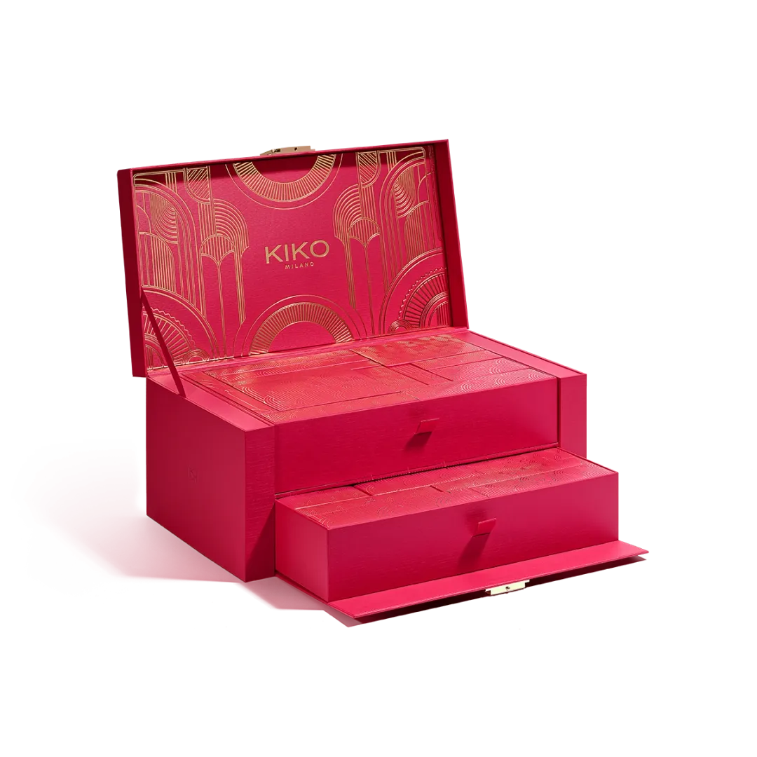KIKO Milano Twist 'N Twinkle Holiday Advent Calendar 2026 – Calendario De Adviento Con 24 Productos De Maquillaje Y Skincare