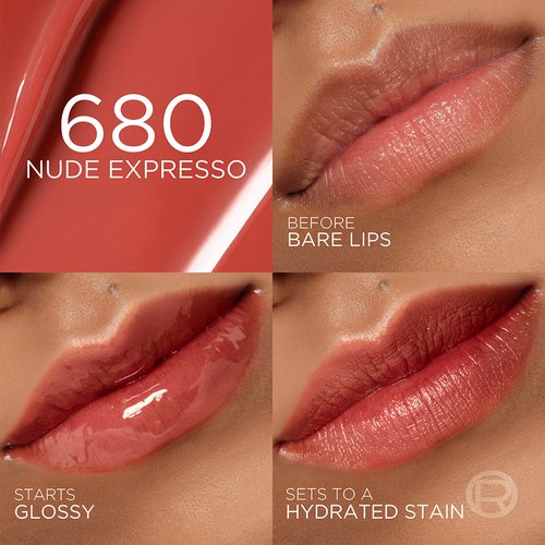 L'Oréal Paris Hyaluron Tint Lip Stain Serum – Hydrating Lip Tint with Hyaluronic Acid