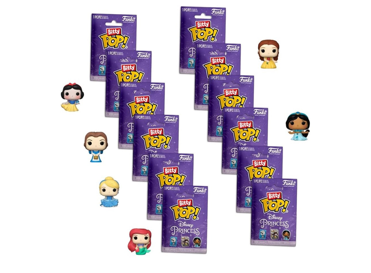 Funko Bitty Pop! Singles: Disney Princess Mystery Mini-Individuales Sorpresa image 0