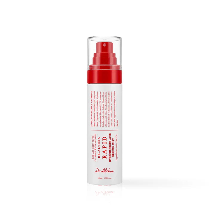 Dr. Althea Rapid Hypochlorous Acid Rescue Mist – Bruma Calmante Anti-Imperfecciones Con Árbol De Té 100 ML