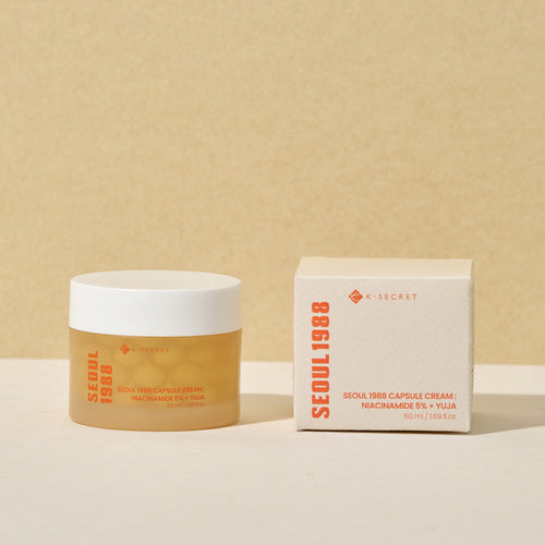Seoul 1988 Capsule Cream Niacinamide 5% + Yuja | Crema Iluminadora Y Antimanchas