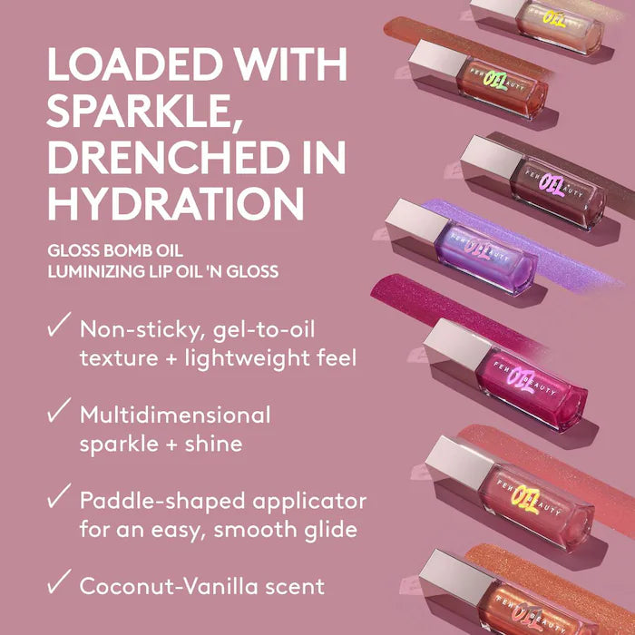 Fenty Beauty by Rihanna  Gloss Bomb Oil Luminizing Lip Oil 'N Gloss image 1