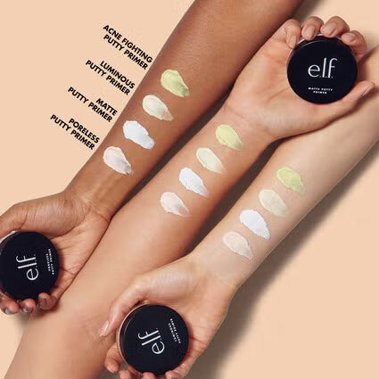 ELF Matte Putty Primer — Primer Matificante Que Difumina Poros y Controla El Brillo Para Una Piel Suave y Uniforme