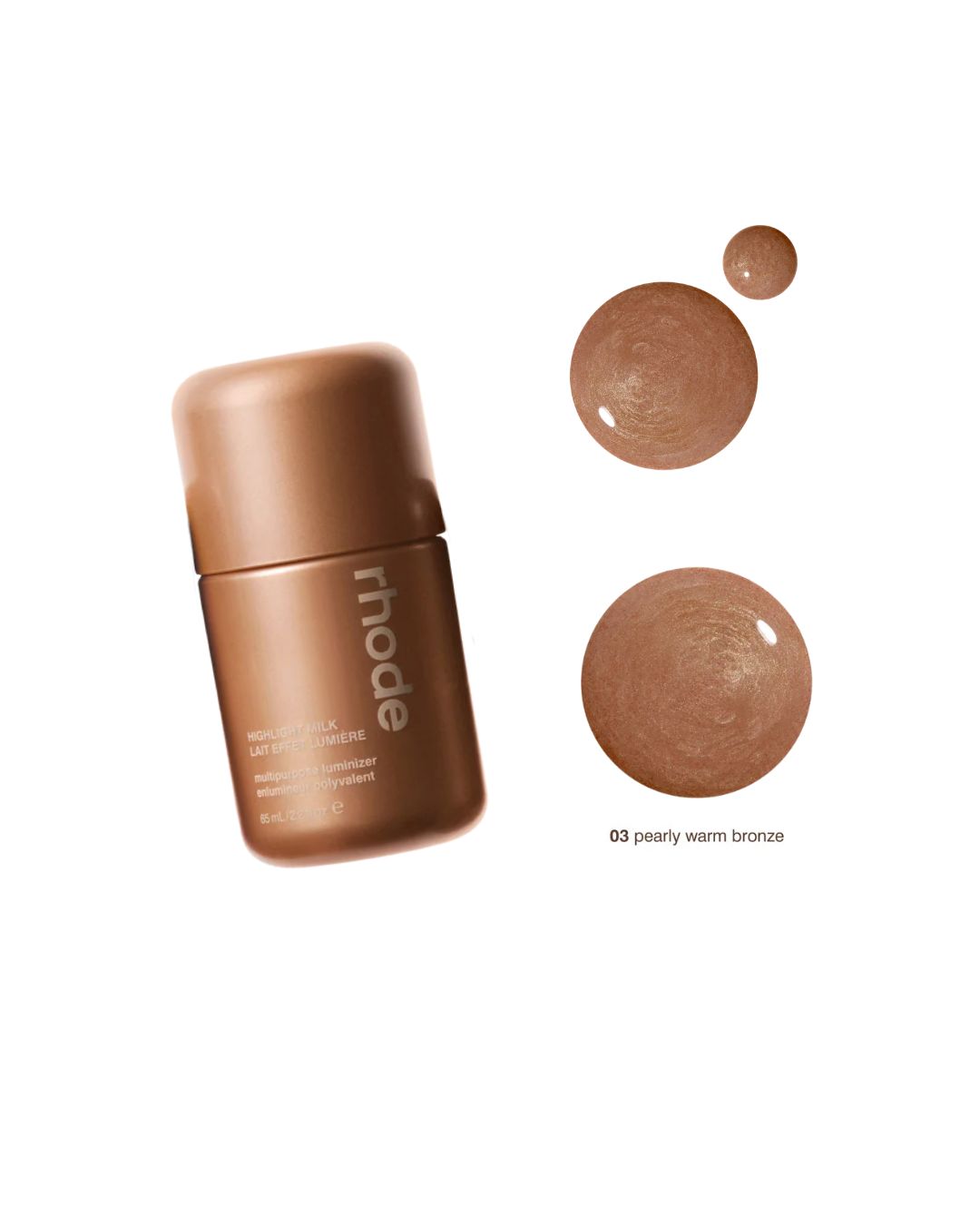 BAJO PEDIDO - RHODE Highlight Milk Dewy Cream Highlighter Stick