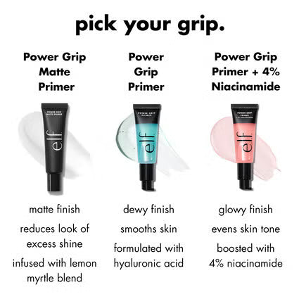 E.l.f. Power Grip Matte Primer Mini | Prebase Matificante