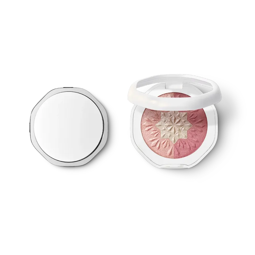 KIKO MILANO Snow-Kissed Holiday Multi-Glow Face Highlighter — Iluminador Facial Multidimensional de Edición Limitada