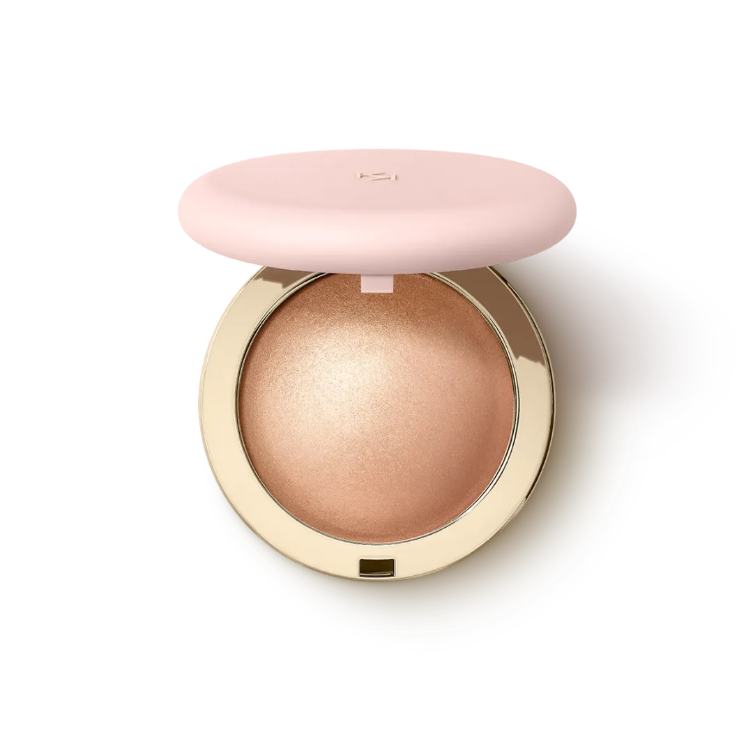 KIKO MILANO Hug Couture Cheek Dewlight Highlighting Iluminador Glow 02 Caramel Caress