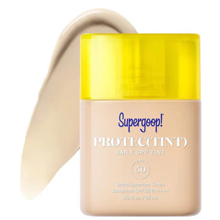Bajo Pedido - Supergoop! Protec(tint) Daily SPF Tint SPF 50 | Protector Solar con Color y Ectoin para Protección e Hidratación Diaria
