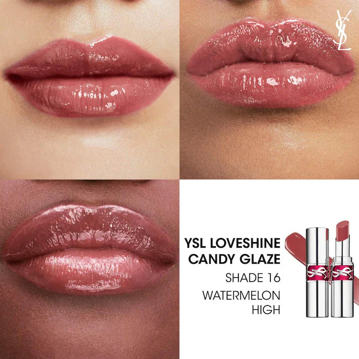 SALE - Made to Order - Yves Saint Laurent Candy Glaze Lip Gloss Stick | Hydrating Shine with Hyaluronic Acid and Vitamin E