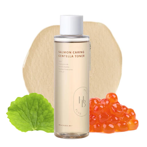 HEVEBLUE Salmon Caring Centella Toner – Tónico Hidratante y Reparador 200 ml