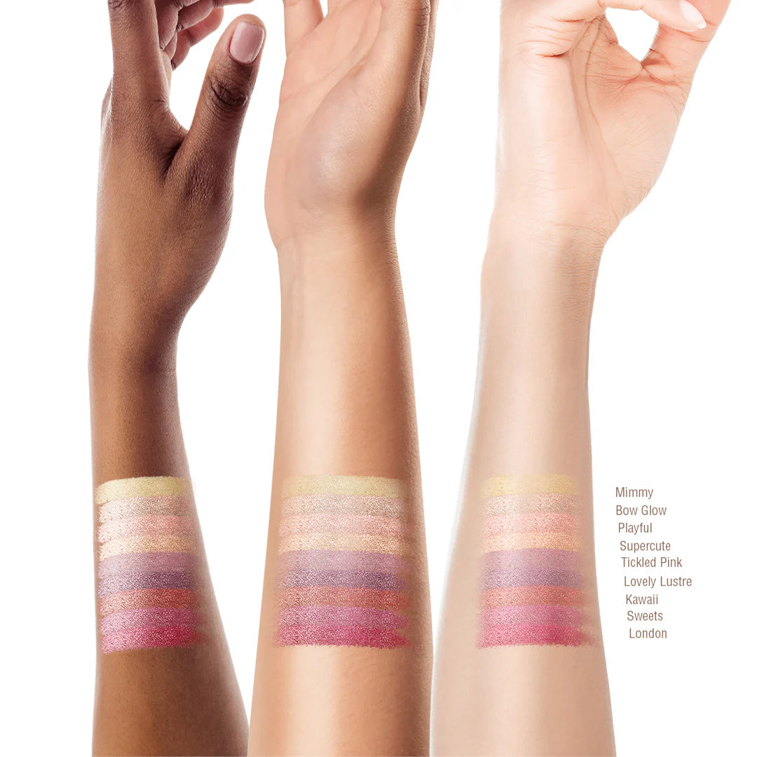 Pixi + Hello Kitty Chrome Glow Palette Paleta Iluminadora Y Rubor Multitono | Paleta de Maquillaje