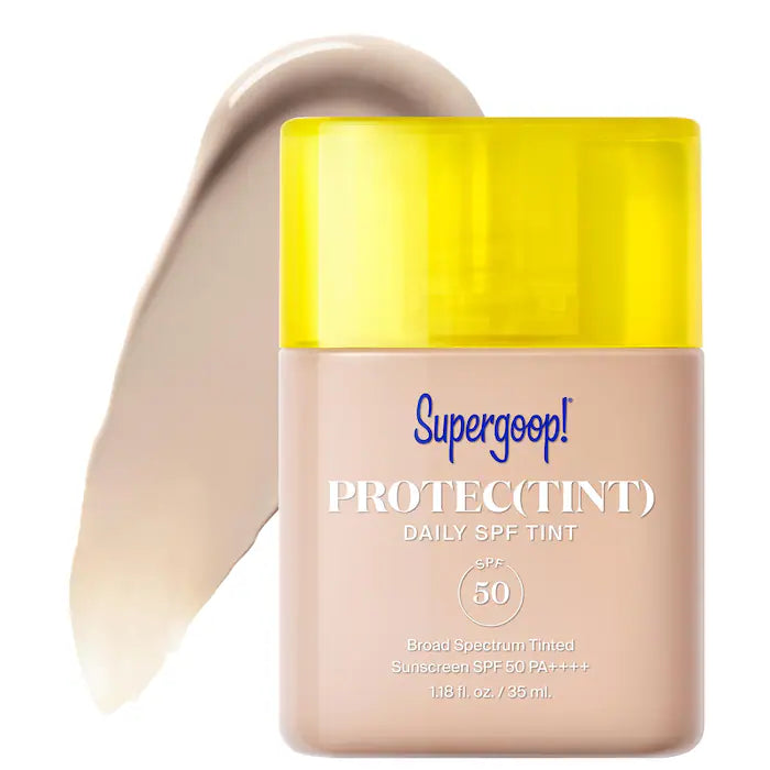 Bajo Pedido - Supergoop! Protec(tint) Daily SPF Tint SPF 50 | Protector Solar con Color y Ectoin para Protección e Hidratación Diaria