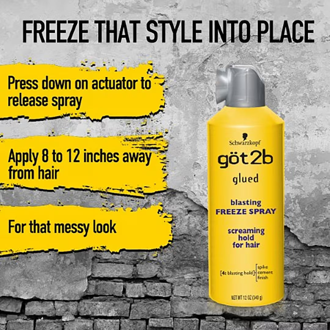 Got2b Glued Blasting Freeze Spray | Estilizador Capilar