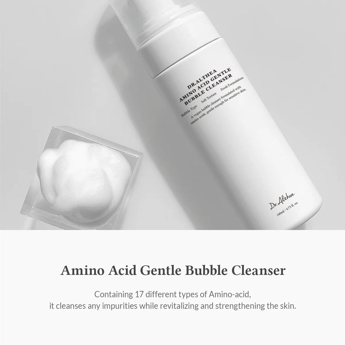 Dr. Althea Amino Acid Gentle Bubble Cleanser | Espuma Limpiadora Facial