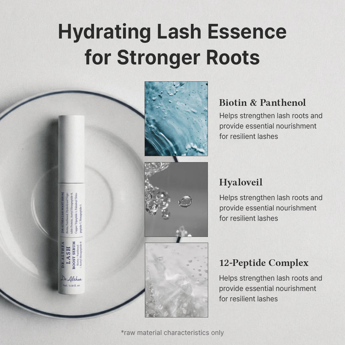 DR.ALTHEA Lash Boost Serum Sérum Fortalecedor De Pestañas 9 ml