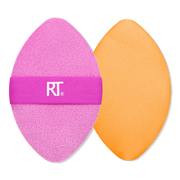 Real Techniques Miracle 2-In-1 Dual Sided Powder Puff — Borla Doble para Maquillaje en Polvo y Crema