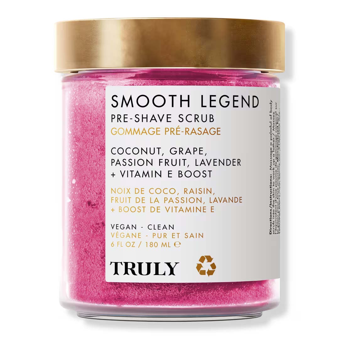 Truly Smooth Legend Pre-Shave Scrub Exfoliante Corporal Pre Afeitado
