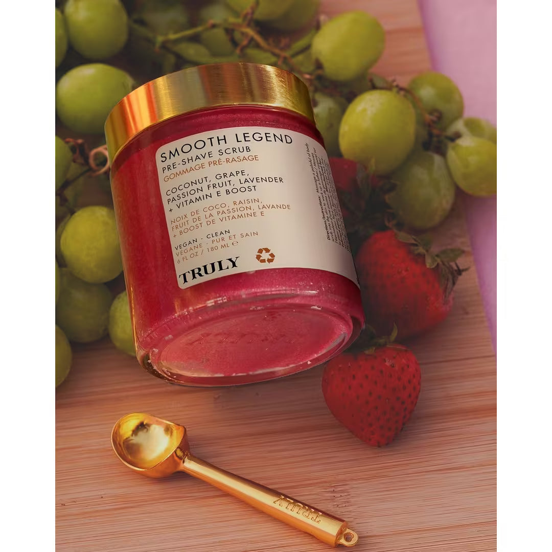 Truly Smooth Legend Pre-Shave Scrub Body Exfoliator