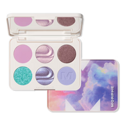 Morphe ChromaPlus 6-Pan Eyeshadow Palette – Paleta De 6 Sombras Mate, Shimmer Y Metálicas