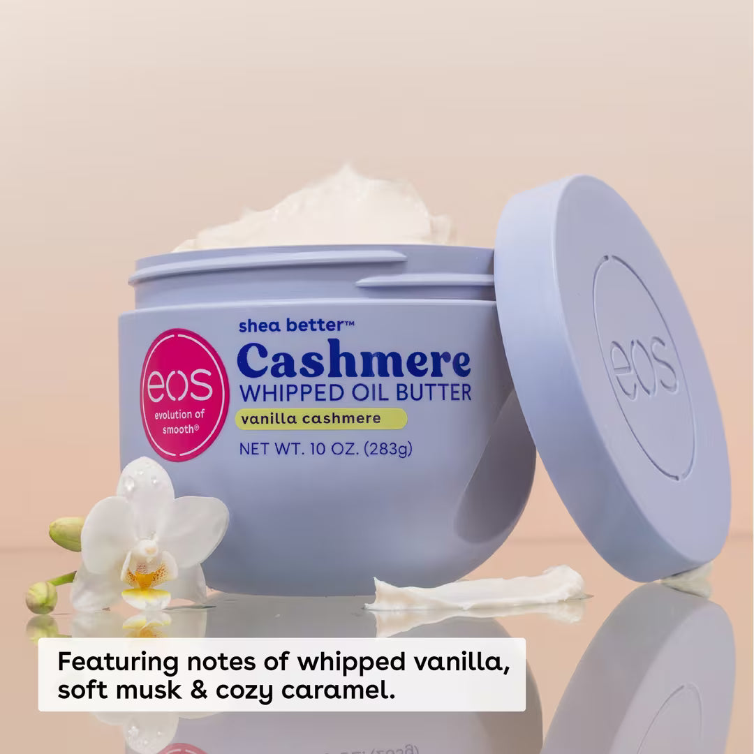 EOS Whipped Oil Body Cream Vanilla Cashmere Crema Corporal Hidratante 283 g
