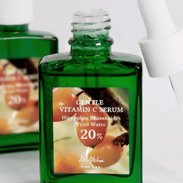 BAJO PEDIDO Dr. Althea Gentle Vitamin C Serum — Sérum Iluminador Suave Con 20% Extracto De Fruta y Vitamina C Para Piel Sensible