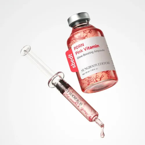 SUNGBOON EDITOR PDRN Pink Vitamin Glow Boosting Ampoule 40 ml