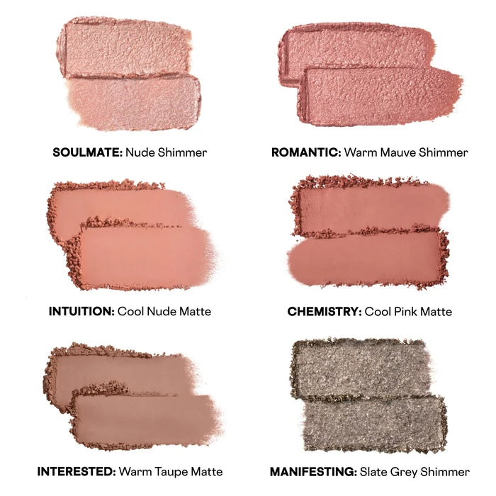 BAJO PEDIDO - Patrick Ta Major Dimension Dream Date Eyeshadow Palette – Paleta De 6 Sombras Mate Y Shimmer Edición Limitada
