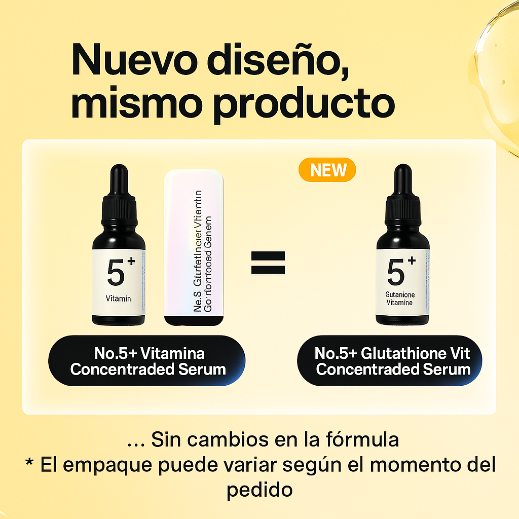 Numbuzin Suero No.5 Ácido Tranexámico 4% + Niacinamida 5% + Glutatión + Vitamina C | Suero Concentrado Para Hiperpigmentación Y Piel Sensible