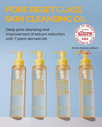 Be The Skin Pore Reset Glass Skin Cleansing Oil | Aceite Limpiador Facial