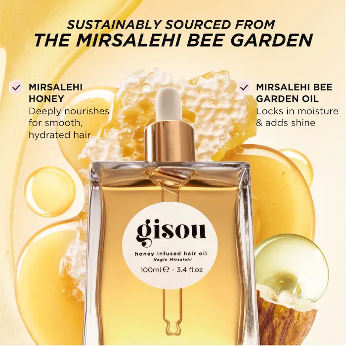 GisouMini Honey Infused Hair Oil - 50ML image 2