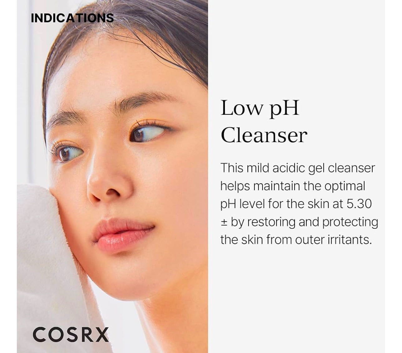 COSRX Low pH Good Morning Limpiador facial image 1