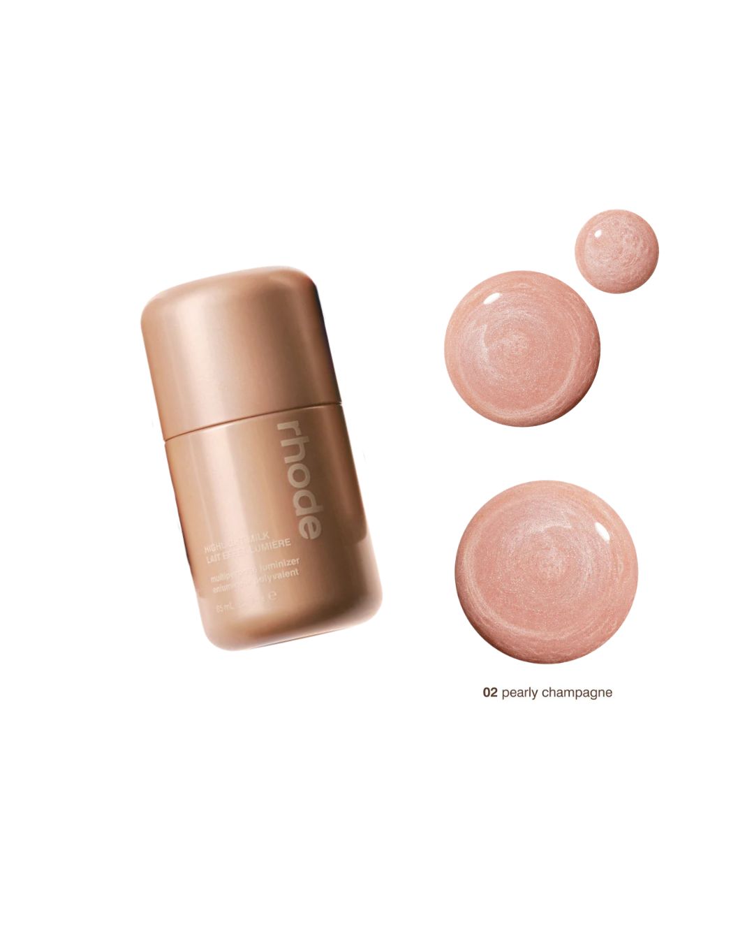 BAJO PEDIDO - RHODE Highlight Milk Dewy Cream Highlighter Stick