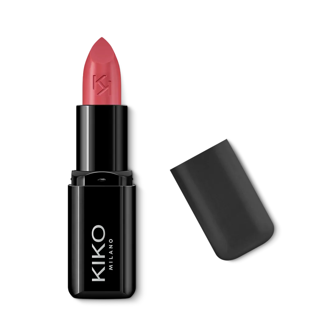 KIKO Milano Smart Fusion Lipstick – Labial Nutritivo Cremoso Con Aceite De Argán Y Acabado Luminoso