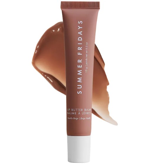Summer Fridays Lip Butter Balm for Hydration &amp; Shine - VANILLA BEIGE image