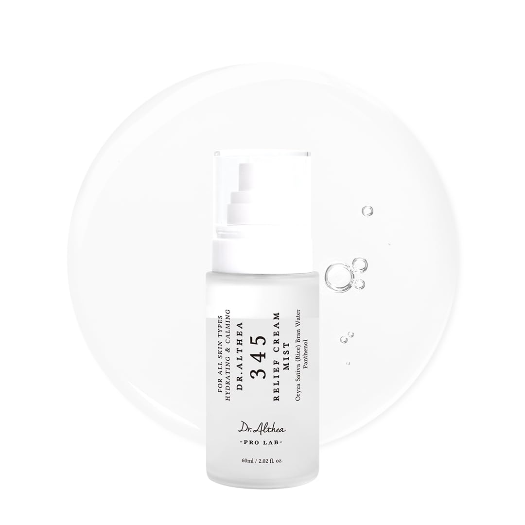 Dr. Althea 345 Relief Cream Mist — Bruma Facial Hidratante Con Extracto de Arroz y Calma Instantánea (60 ml)