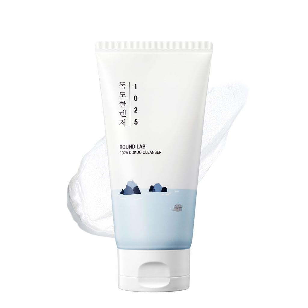 ROUND LAB 1025 Dokdo Cleanser Limpiador Facial 300 ml (10.14 fl oz)