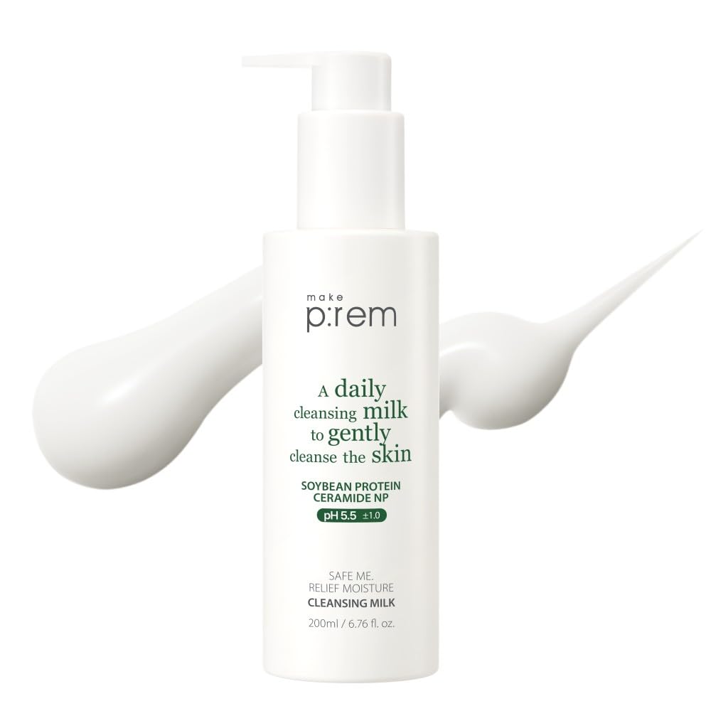 Make P:rem Safe Me. Relief Moisture Cleansing Milk 200ml – Leche Limpiadora