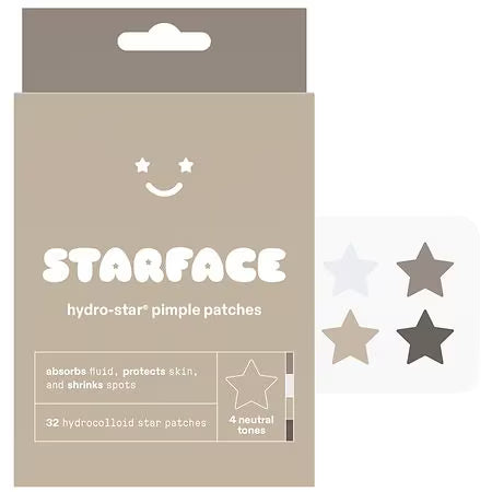Starface Earth Star – Parches Hidrocoloides Marrones para Acné
