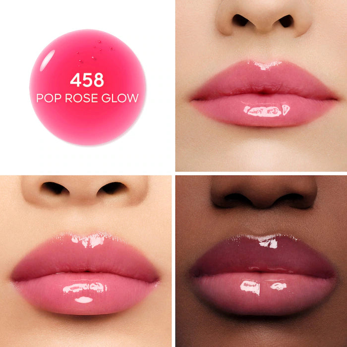 BAJO PEDIDO - GUERLAIN Kiss Kiss Bee Glow Hydrating Tinted Lip Oil | Aceite