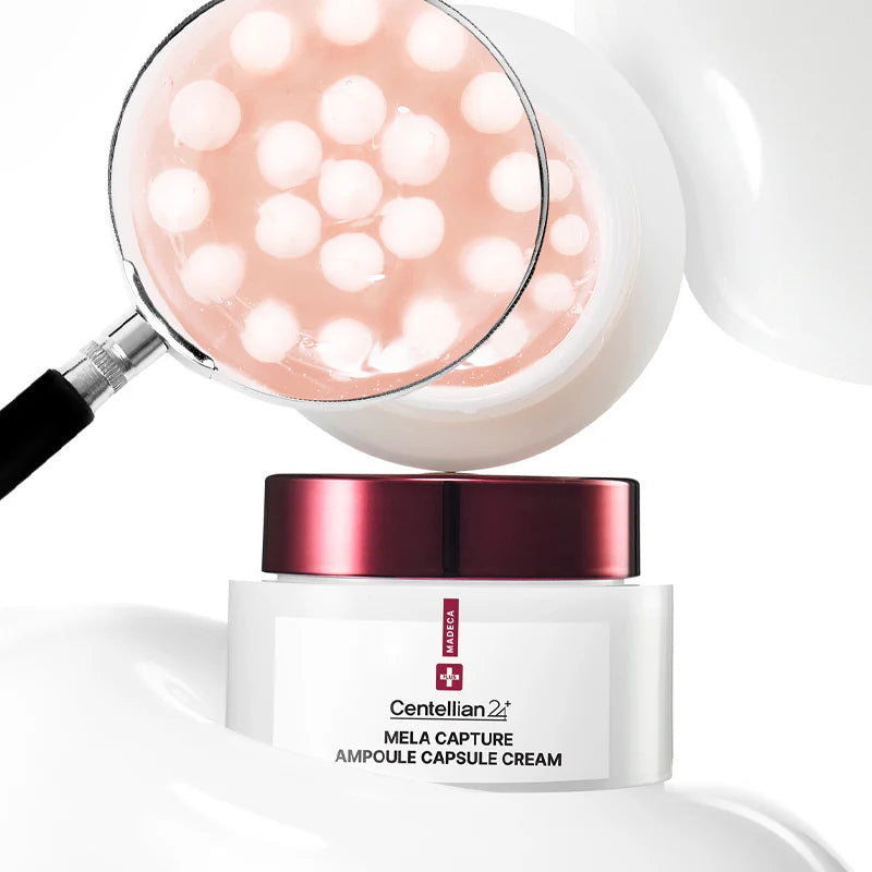 CENTELLIAN 24 Madeca Mela Capture Ampoule Capsule Cream Crema Facial Iluminadora Con Cápsulas 55 ml
