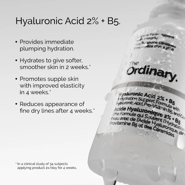 The OrdinaryHyaluronic Acid 2% + B5 Hydrating Serum 60 ml image 1