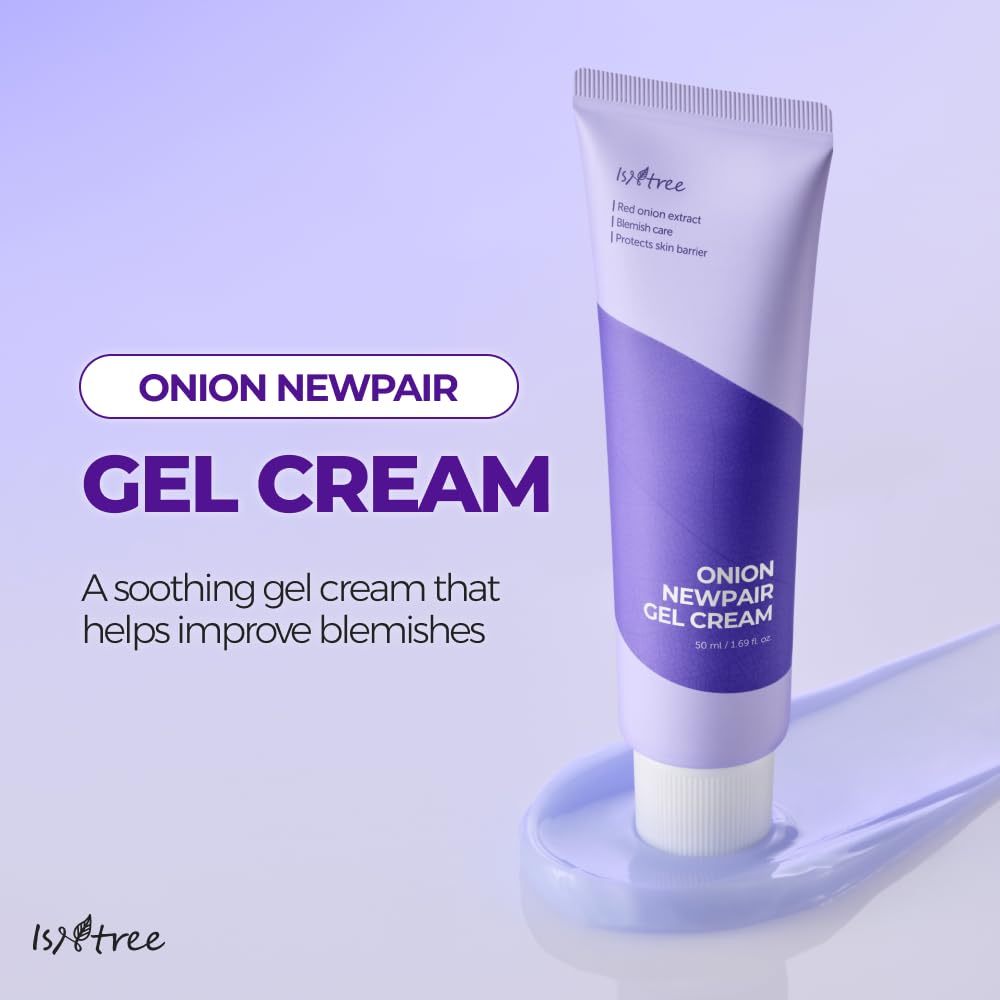 IsNtree Onion Newpair Gel Cream – Crema Gel Con 71% Extracto De Cebolla Roja Y Ácido Tranexámico 50 ML