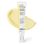 NIDA Revive Eye Cream For Face And Neck 40ml – Crema Reafirmante Para Contorno De Ojos, Rostro Y Cuello