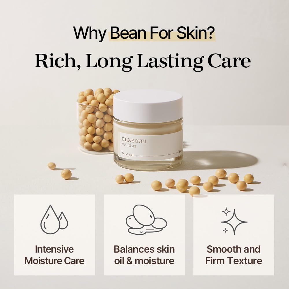 Mixsoon Bean Glass Skin Duo – Set Con Bean Essence + Bean Cream Para Piel De Vidrio