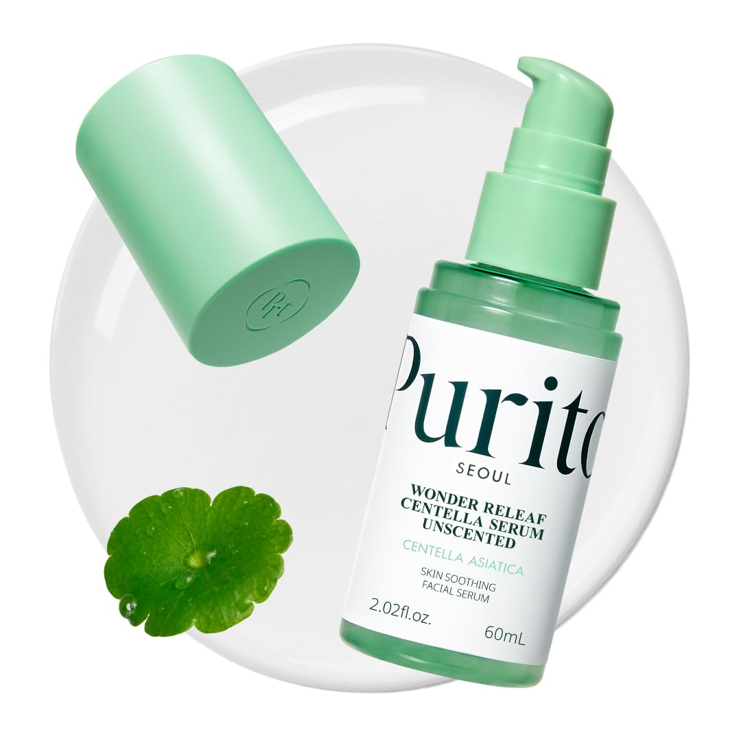 PURITO Wonder Releaf Centella Unscented Serum — Sérum Calmante sin Fragancia con Centella Asiática 60 ml